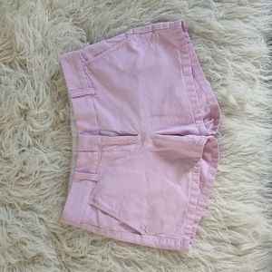 J. Crew Classic Flat Front Chino Shorts Light Pink Size 00